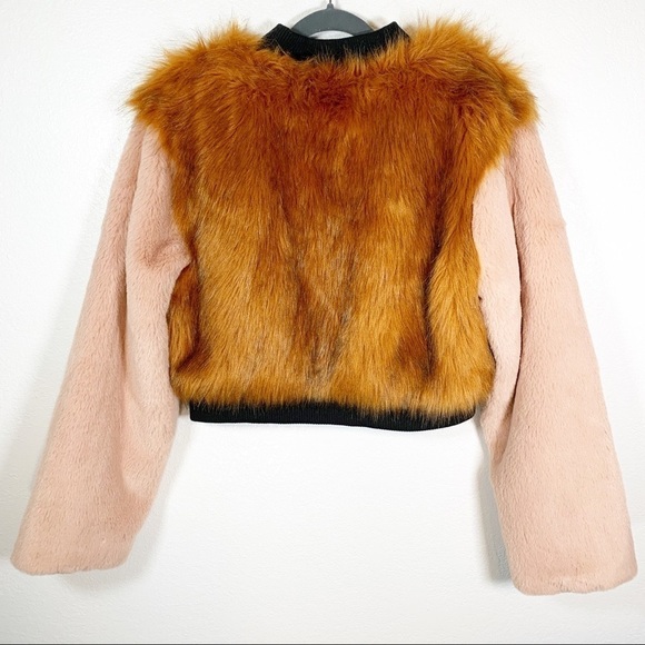 SHACI Bellfast Faux Fur Jacket Size Small - Picture 2 of 7